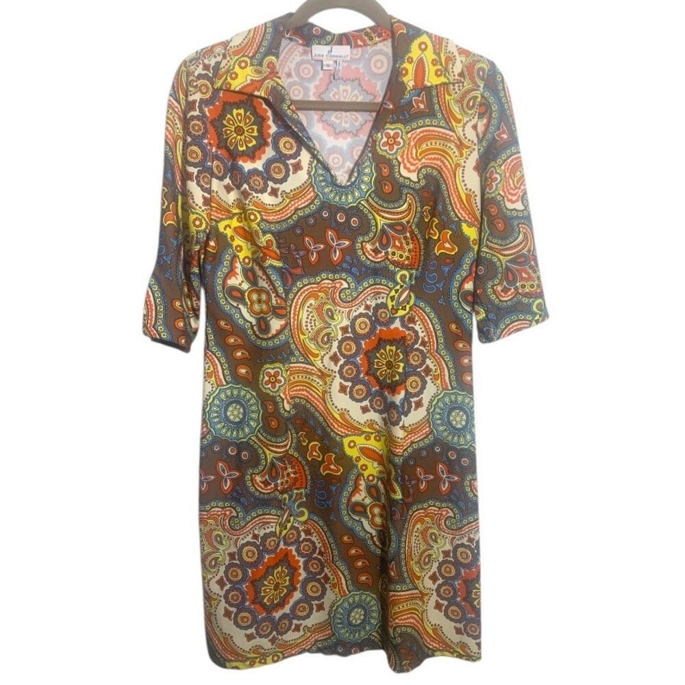 Jude Connally Michelle‎ Medallion Print Dress Dress sz S (2-4)